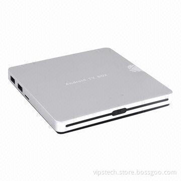 HD set-top box, supports local playback and various APK installed, 5V 1,500mA power